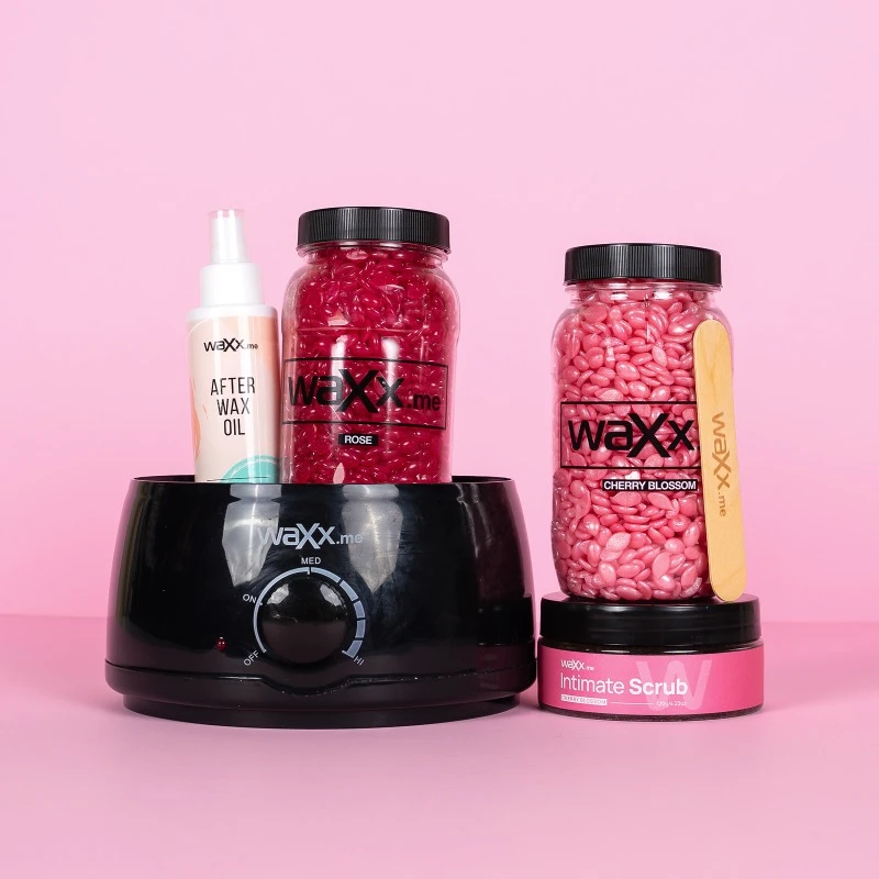 WaXx Limited Cherry Blossom Box  + Dárek Olej pro použití po aplikaci vosku 