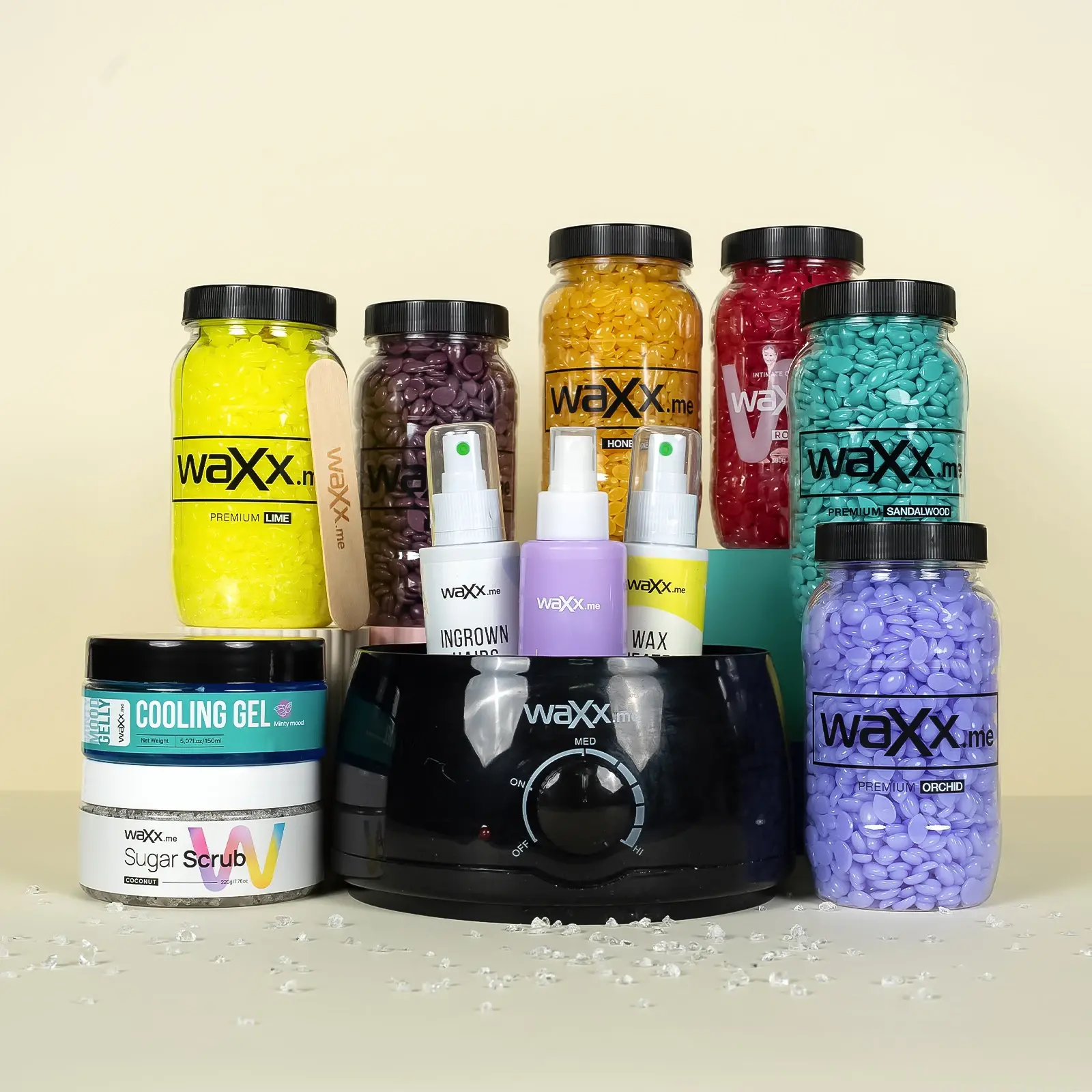 WaXx Ultra Summer Box  + Dárek 2 Tělové vosky 