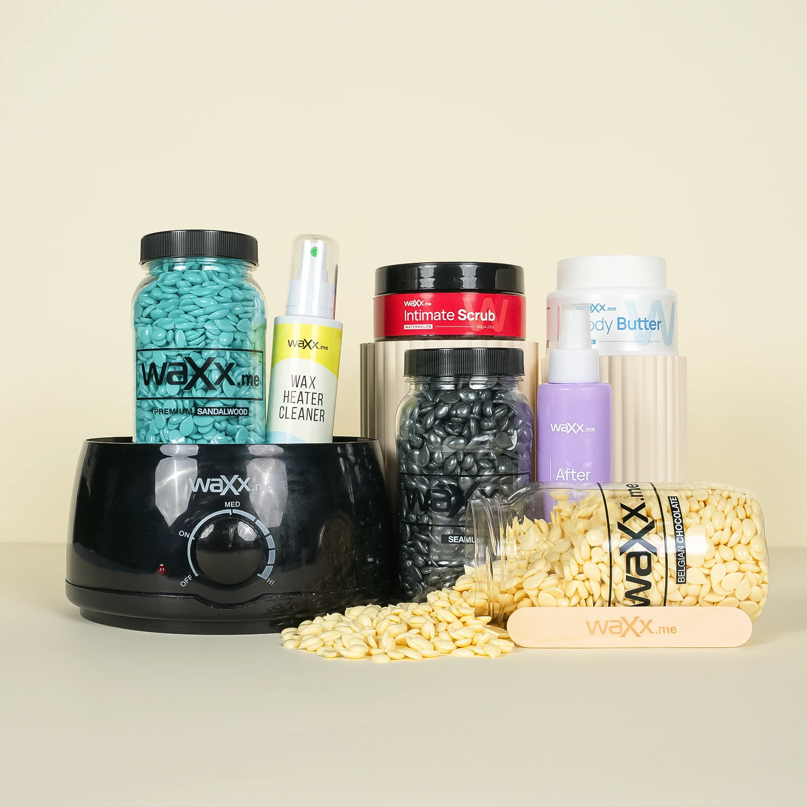 WaXx Box Skin Paradise  + Dárek Body Butter 