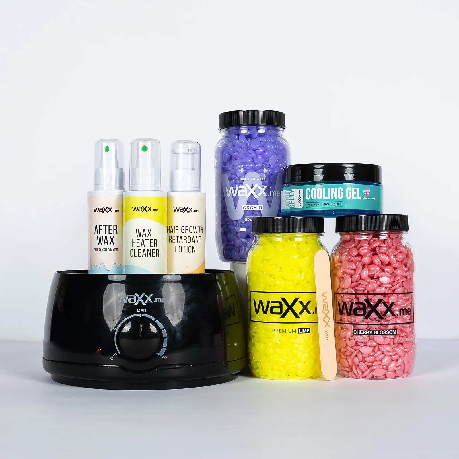 WaXx Premium Lime Box  + Dárek Tělový vosk 