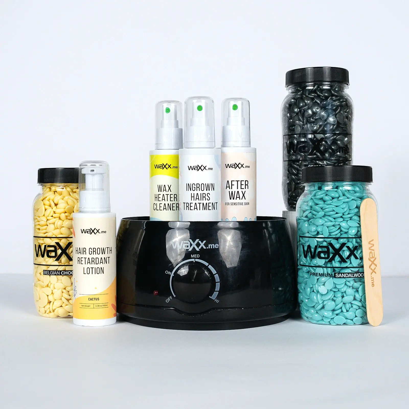 WaXx Box Favorite Essentials  + Dárek tělový vosk 