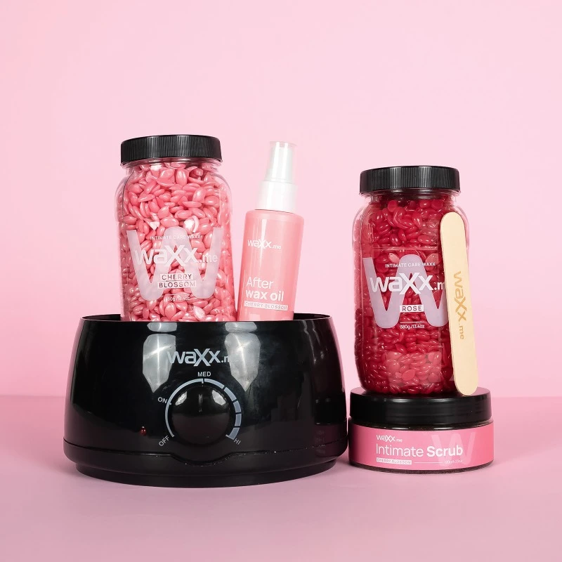 WaXx Limited Cherry Blossom Box  + Dárek Olej pro použití po aplikaci vosku 