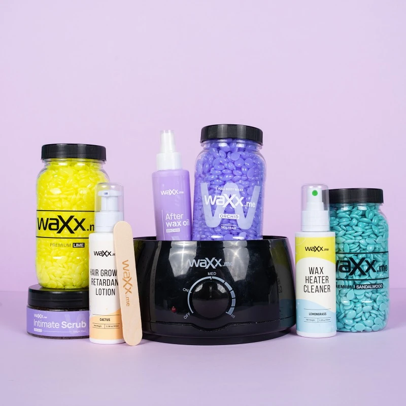 WaXx Box Orchid Skin Ritual  + Dárek Pleťová voda pro zpomalení růstu chloupků – Kaktus  