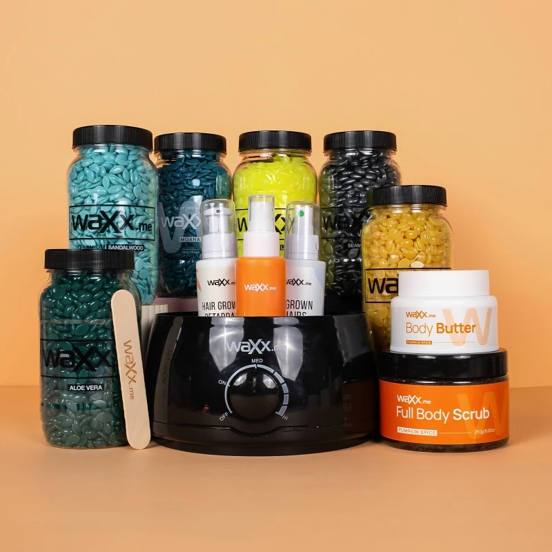 WaXx Box Velvet Steps  + Dárek 2 Tělové vosky 