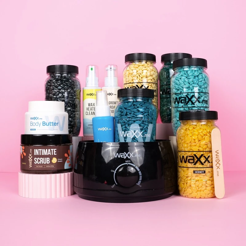 WaXx Infinity Black Box  + Dárek 2 Tělové vosky 