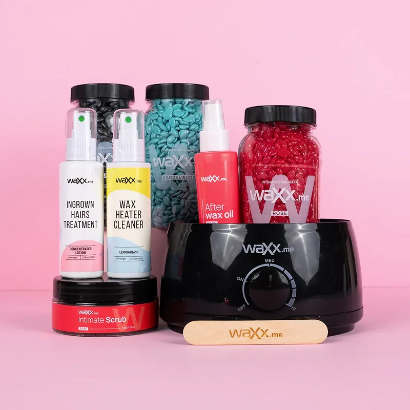 WaXx Floral Escape Box  +&nbsp;Dárek Peeling pro citlivá místa 