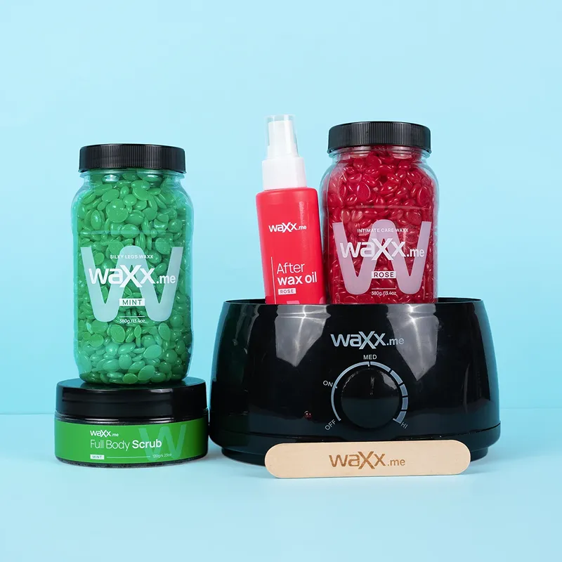 WaXx Sunny Skin Box  +&nbsp;Dárek Olej pro použití po aplikaci vosku 