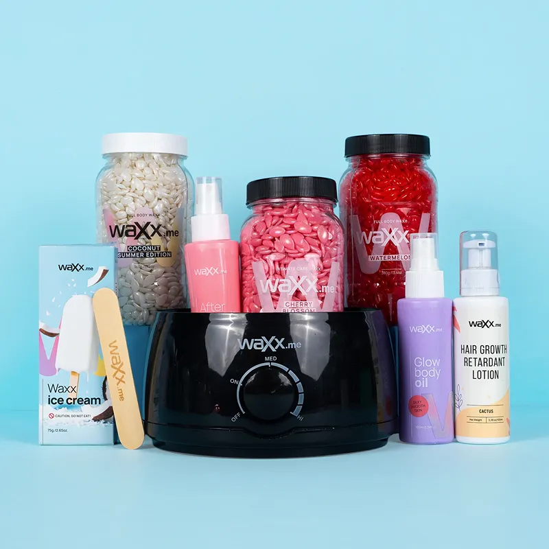 WaXx Glow Season Box  +&nbsp;Dárek Pleťová voda pro zpomalení růstu chloupků 